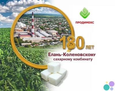 Елань-Коленовский сахарный завод - крупнейший производитель сахара