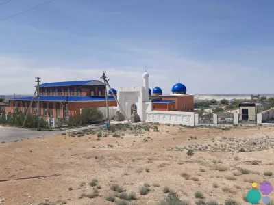 Тахи Актау/ Сапар к подземной мечети Караман ата, Бекет ата, Шопан ата