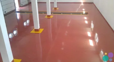 Промышленные наливные полы