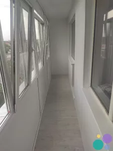 отделка балкона под ключ