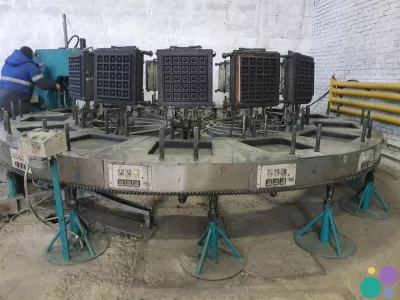 Вибропресс SAGAMA TORO для производства плитки. Отличное состояние!