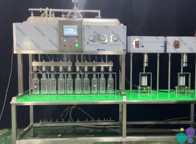 Аппарат розлива пива в PET 1.5L и укупорка