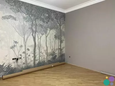 Левкас. Покраска. Мокрый шёлк. И т.д.