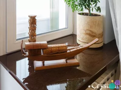 Подоконники ПВХ Кристаллит