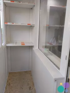 обшивка лоджий и балконов