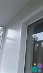 обшивка балконной стены и откосы