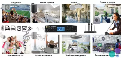 трансляционное оборудование, Системы оповещения, Микрофон