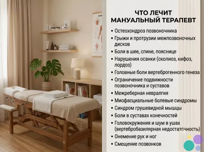 Детский и взрослый мануальный терапевт мужчина