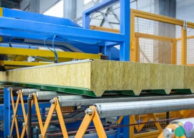 купить стеновые сэндвич панели с минеральной ватой