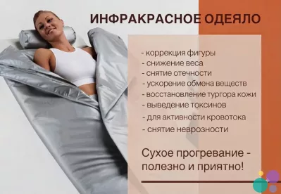 Термоодеяло для похудения — минус см в талии и бедрах в Алматы | 10 000 тг за сеанс