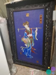 Китайские керамические картины (пласты)