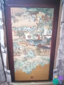 Китайские керамические картины (пласты)